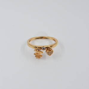 Anillo con niña